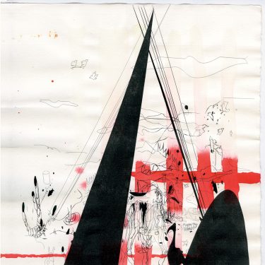 2004 DasEvolutionsfirmamentIstPermanent paper AndreasGehlen 375x375 - Untitled / The evolution firmament is permanent